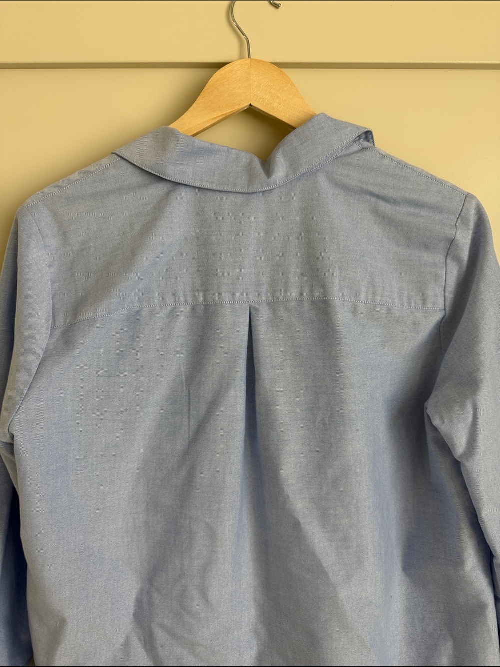 Sezane Tomboy Shirt Blue - Size 6 NWT - Picture 5 of 5